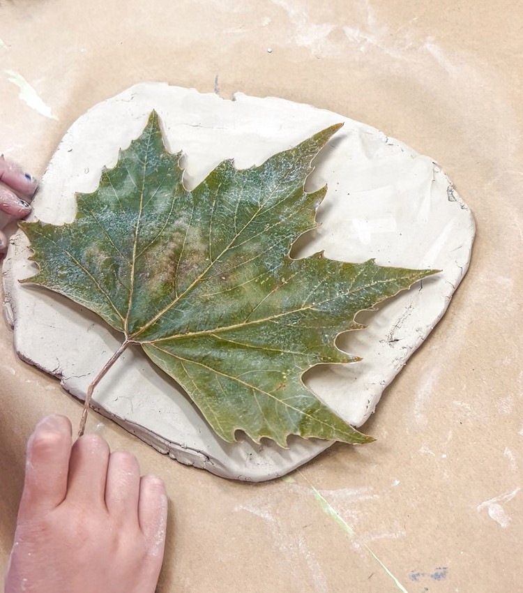 Image 2 - Clay Leaf Prints