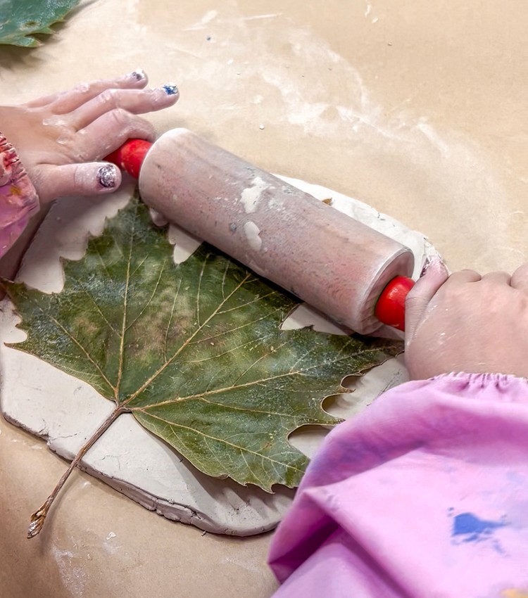Image 3 - Clay Leaf Prints