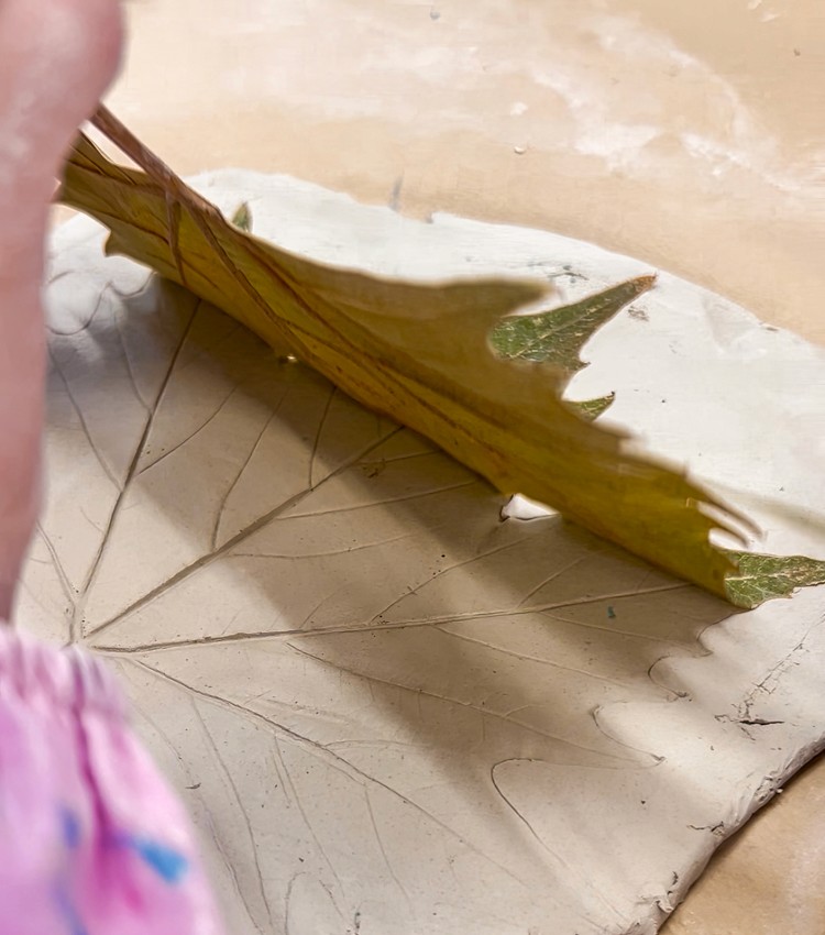 Image 4 - Clay Leaf Prints