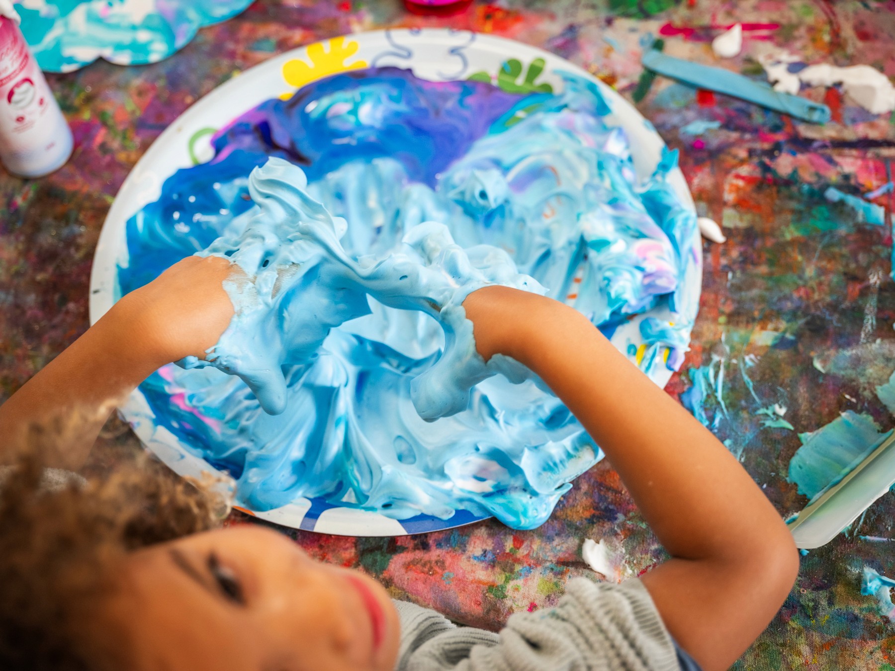 Shaving Foam Icing