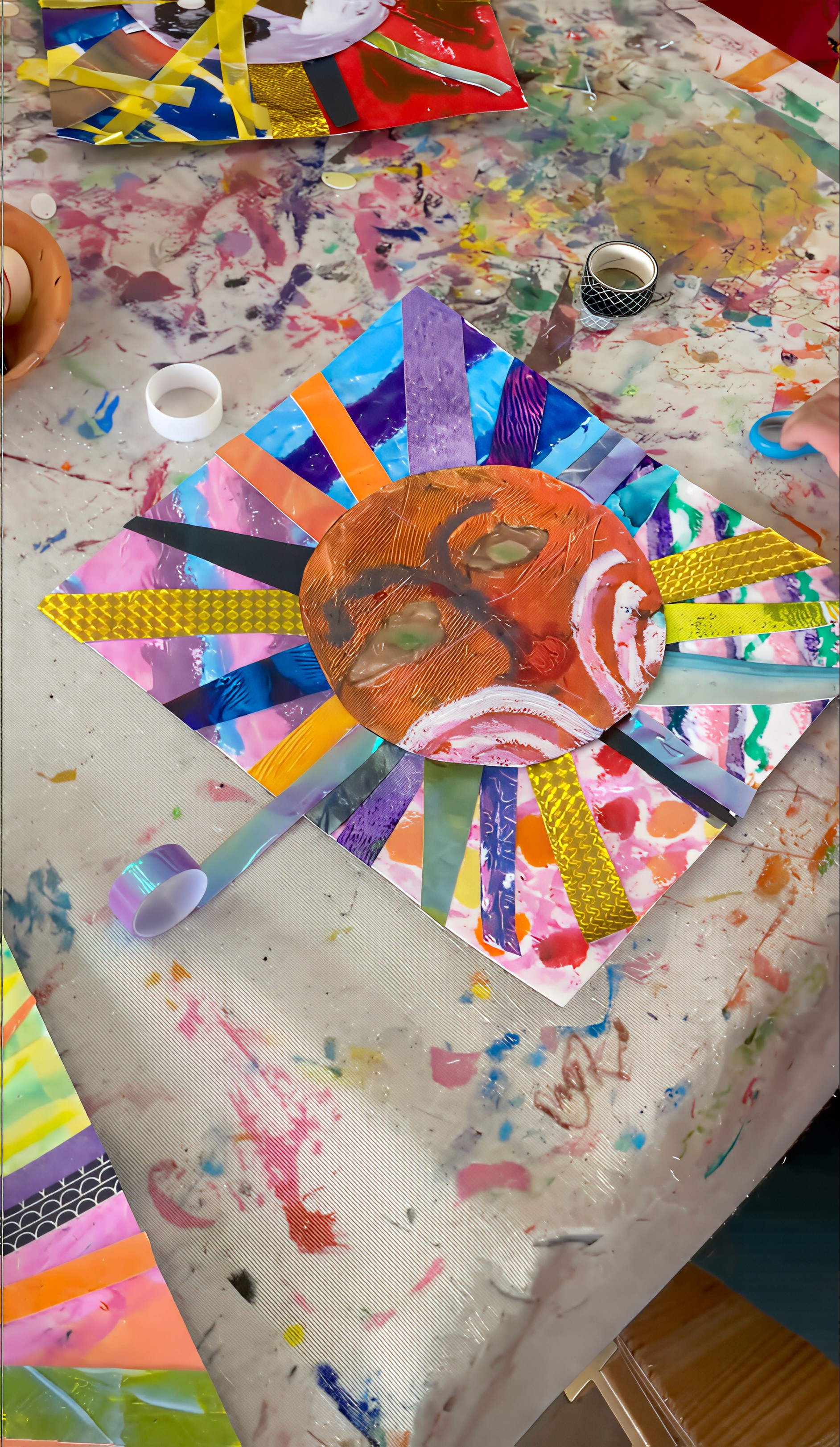 Image 3 - Clare Young-Inspired Sun Collages