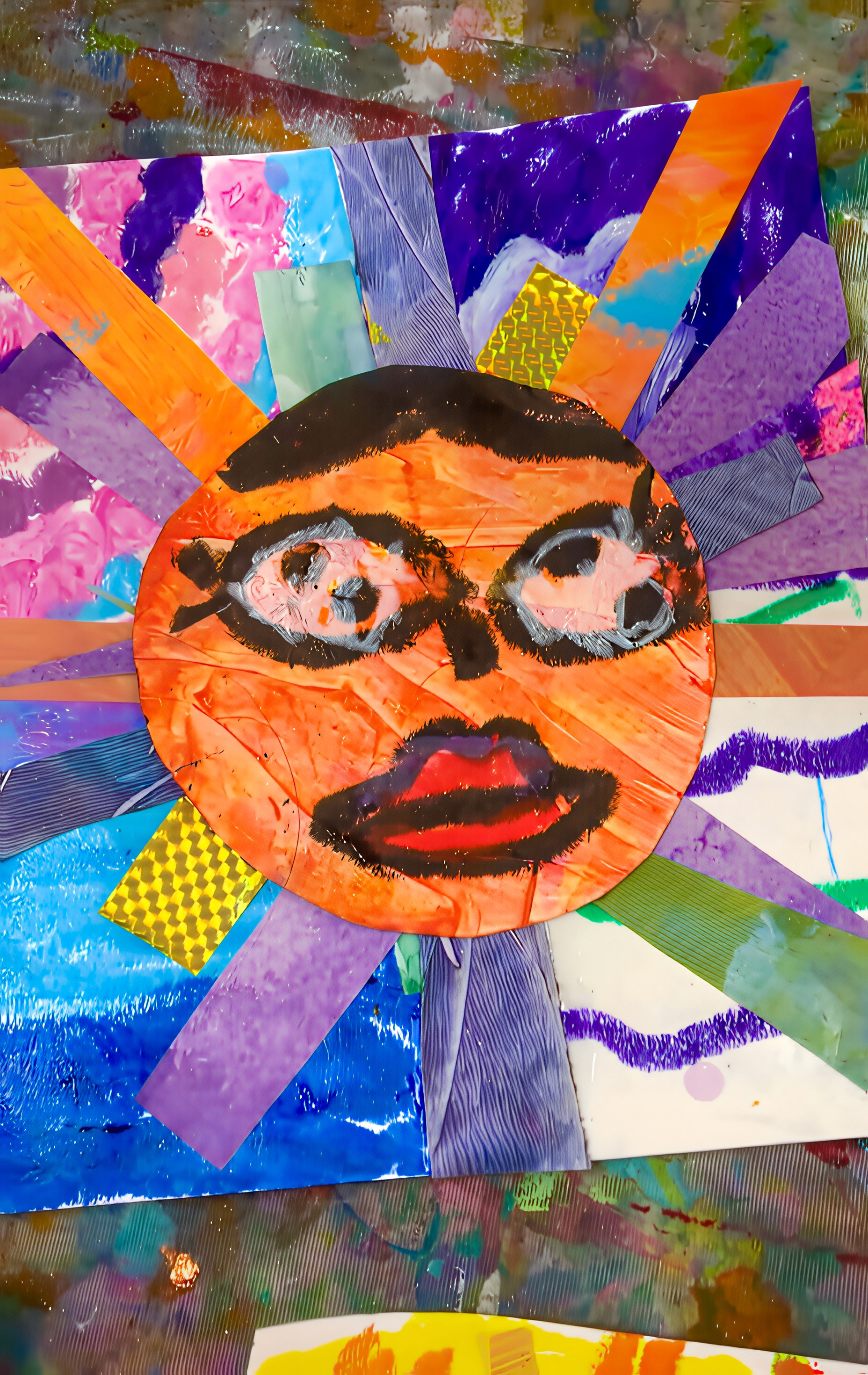 Image 5 - Clare Young-Inspired Sun Collages
